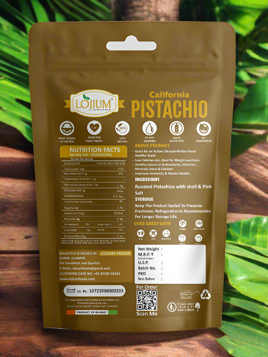 Premium Quality California Pistachios(Pista)