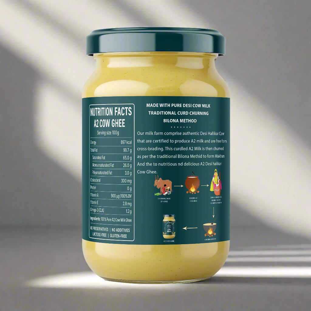 Desi Gir Cow Pure A2 Ghee