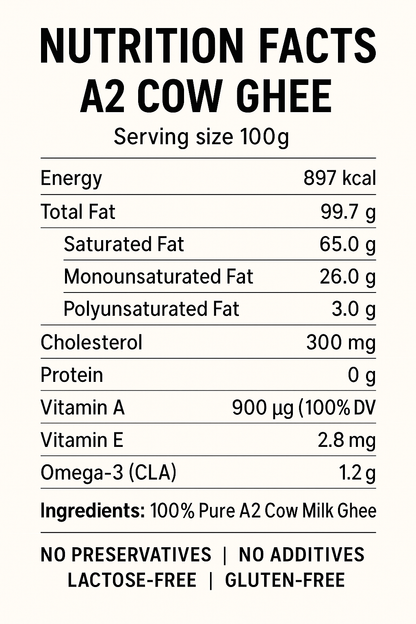 Desi Gir Cow Pure A2 Ghee